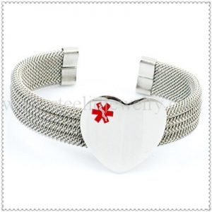 Cable mesh medical ID cuff