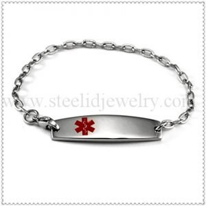 Small Links Medical ID Bracelet