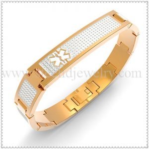 Dazzling Gold Medical id bracelet 
