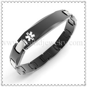 Hercules Stunning Black medical alret bracelet
