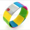 Children's Rainbow pops Medical ID Bracelet