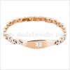 Mermaid Rose Gold Medical Alert Bracelet-MD0763RG