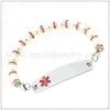 Rich Pearl medical id bracelet-MD0844