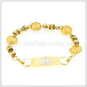 Chinese auspicious totem medical id bracelet-MD0838