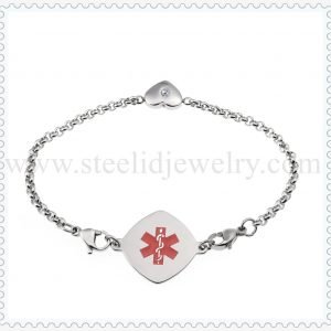 Happy lady Medical alert chain-MD1610
