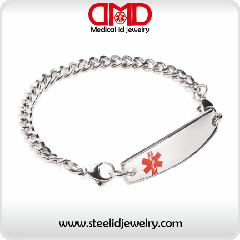 Stainless steel Bracelet Stainless steel Alert Bracelets Medical Bracelets Wholesale